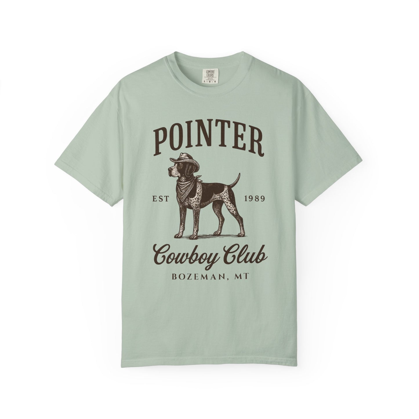 Pointer Cowboy Club Tee – Bozeman, MT