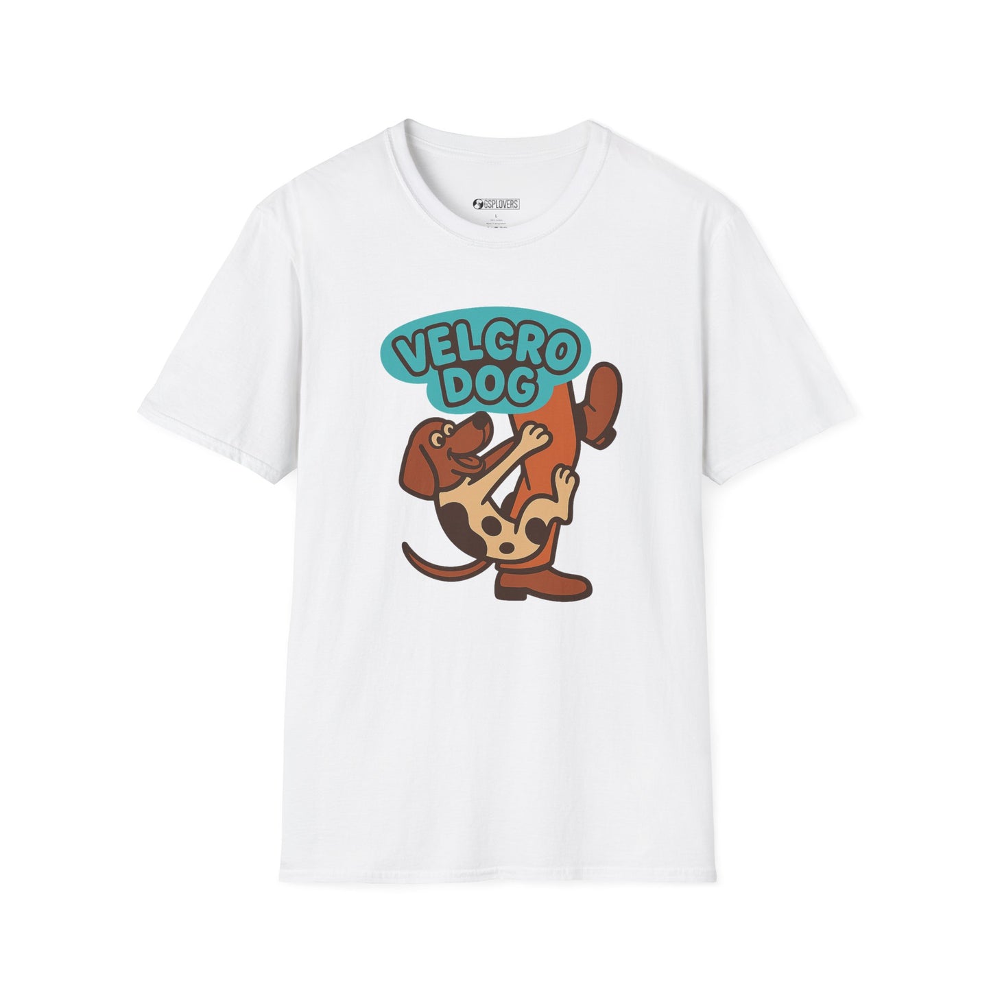 Velcro Dog Graphic T-Shirt