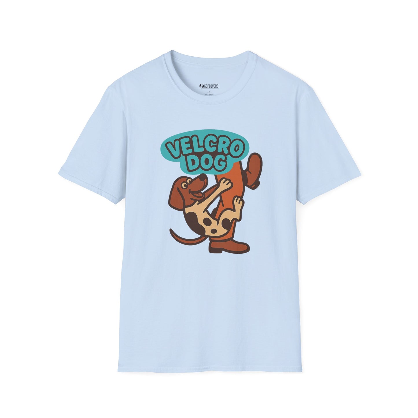 Velcro Dog Graphic T-Shirt