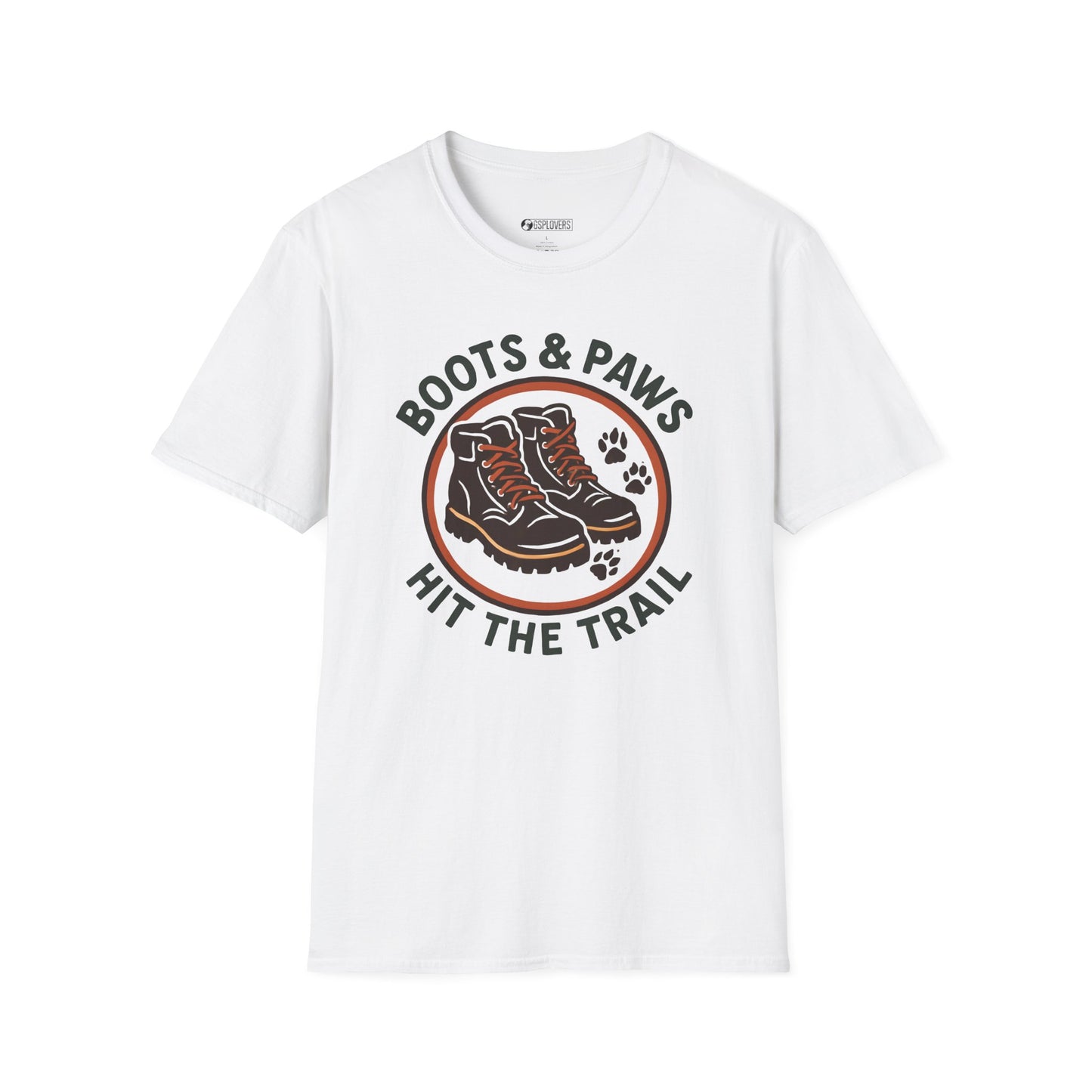 Boots & Paws Hit the Trail T-Shirt
