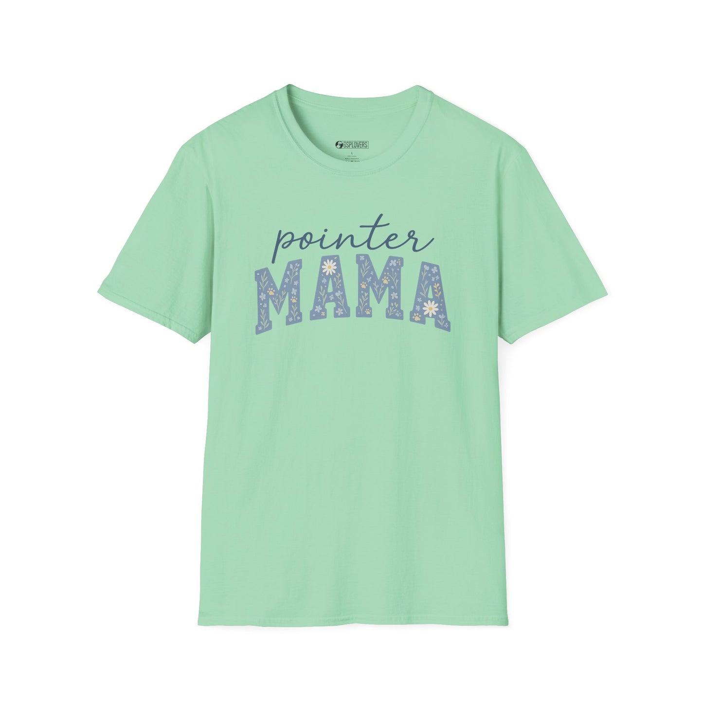 “Pointer Mama” Floral T-Shirt