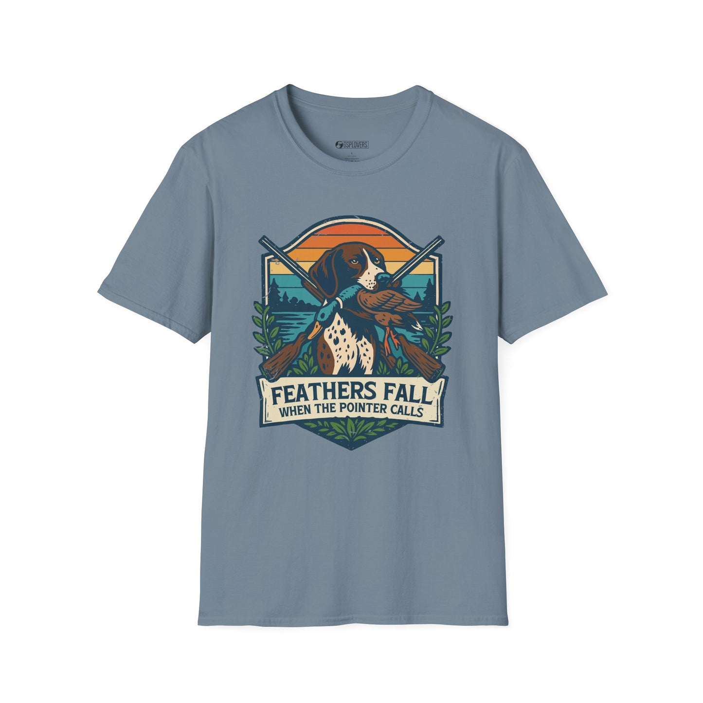 Feathers Fall Hunting T-Shirt