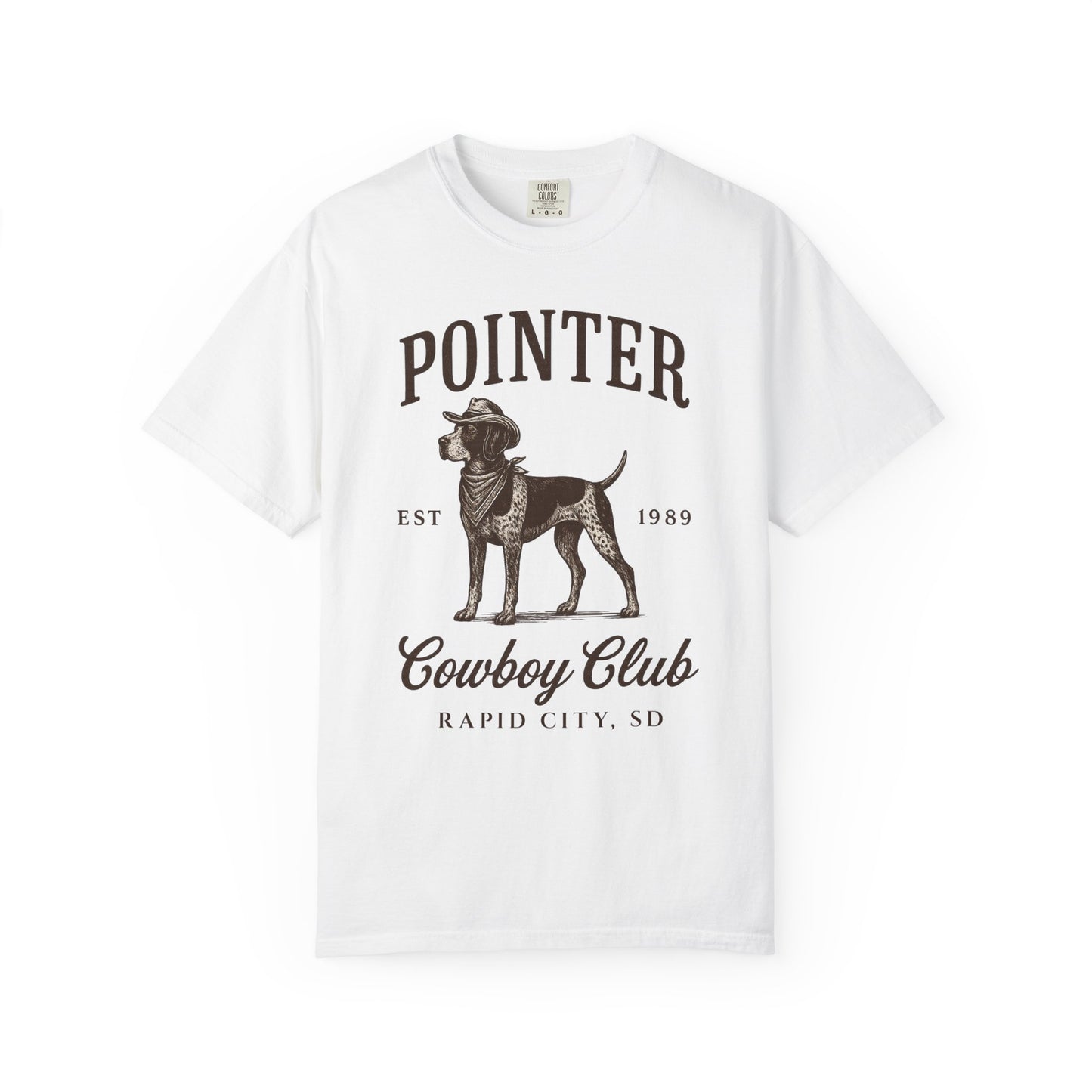 Pointer Cowboy Club Tee – Rapid City, SD