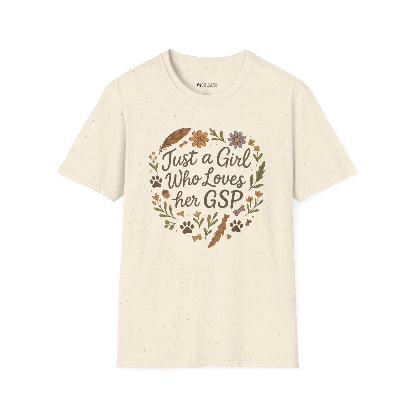 Just a Girl Who Loves Her GSP T-Shirt