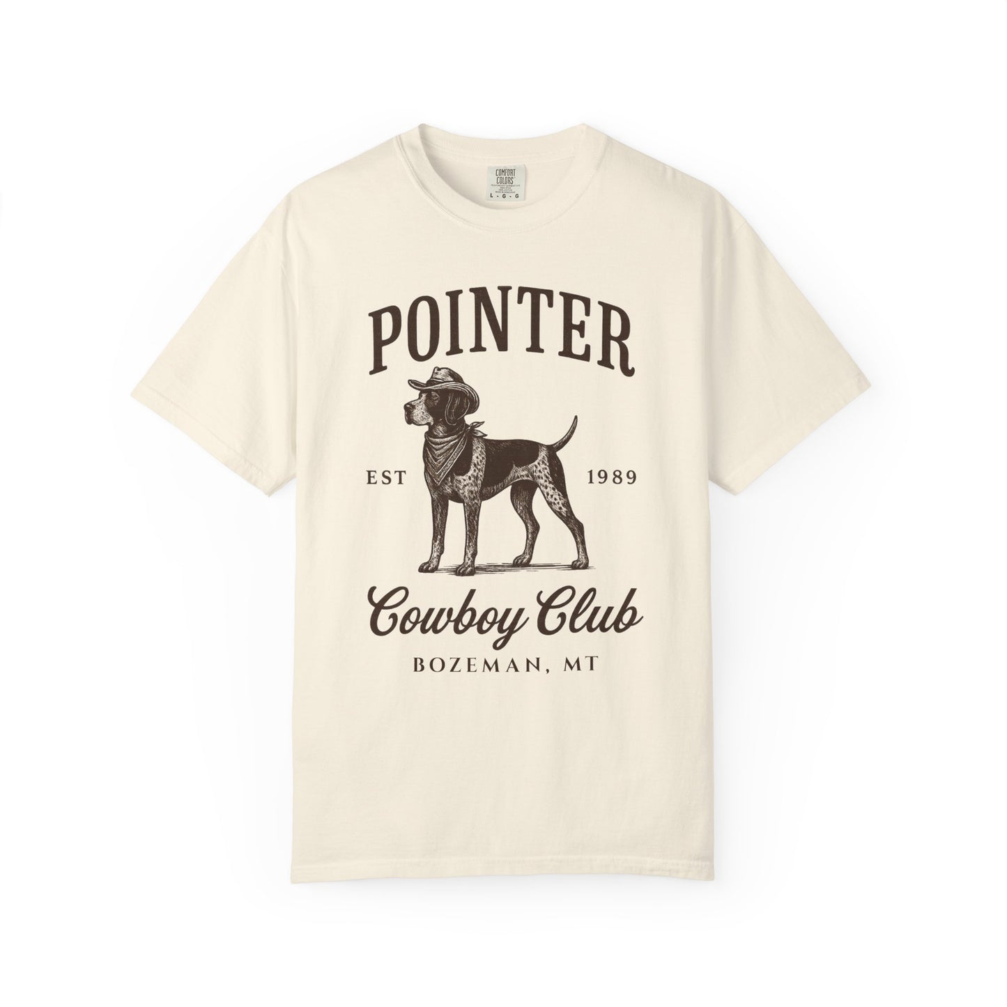 Pointer Cowboy Club Tee – Bozeman, MT