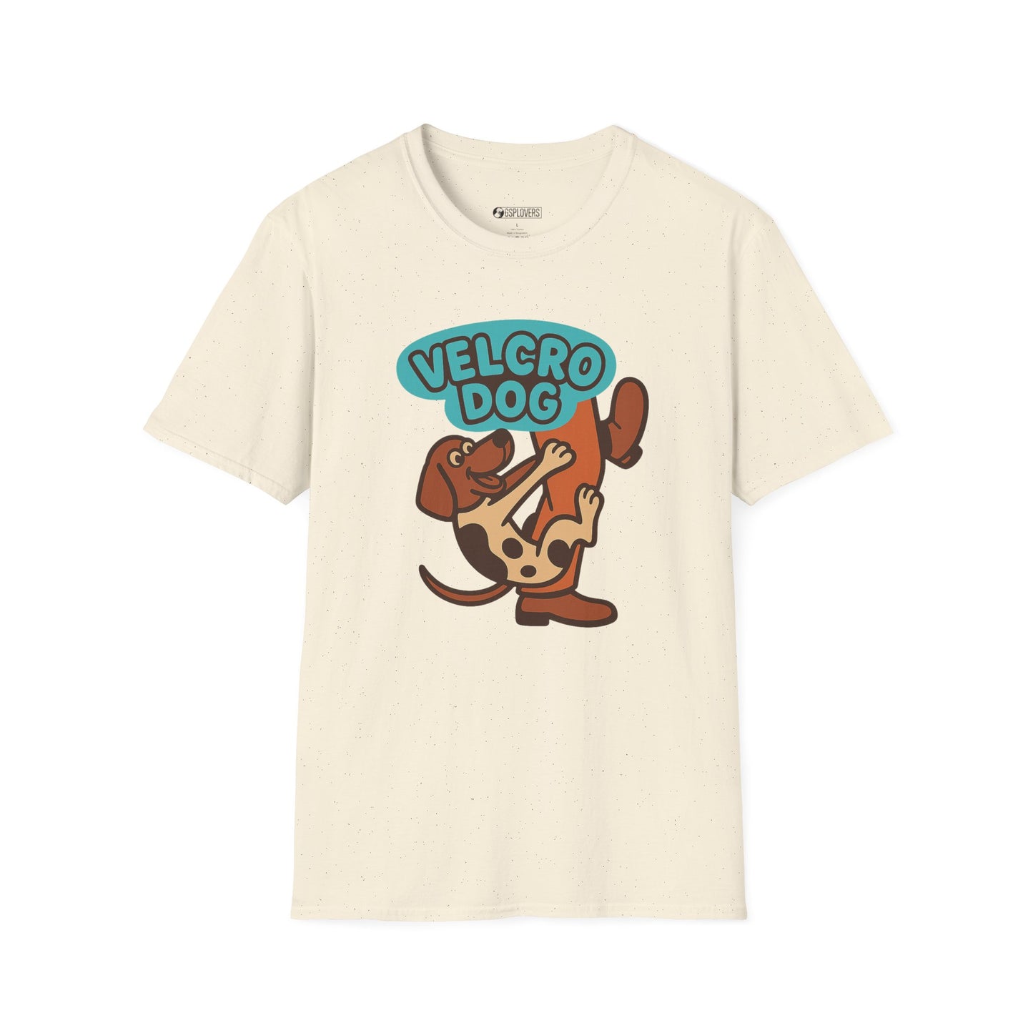 Velcro Dog Graphic T-Shirt