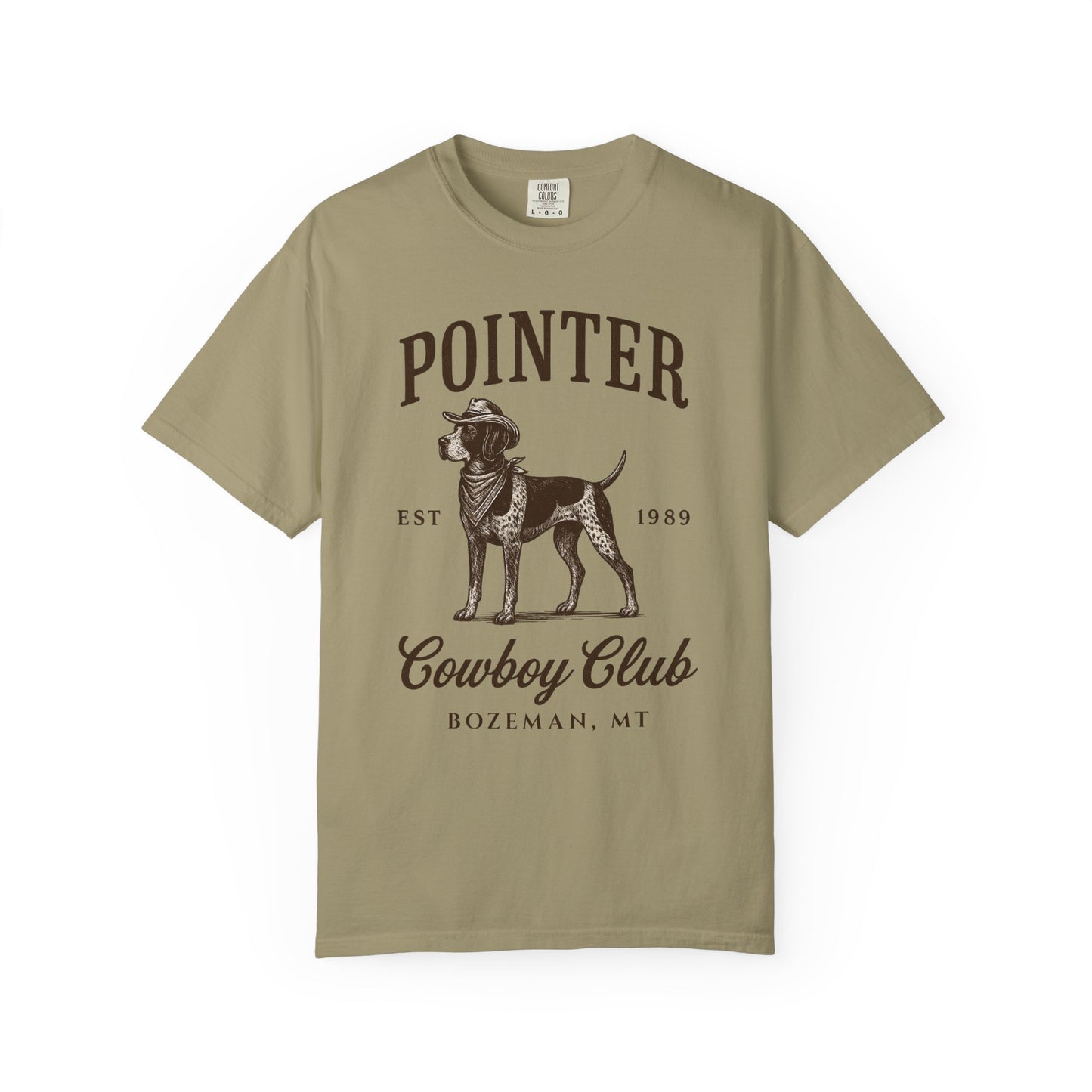 Pointer Cowboy Club Tee – Bozeman, MT