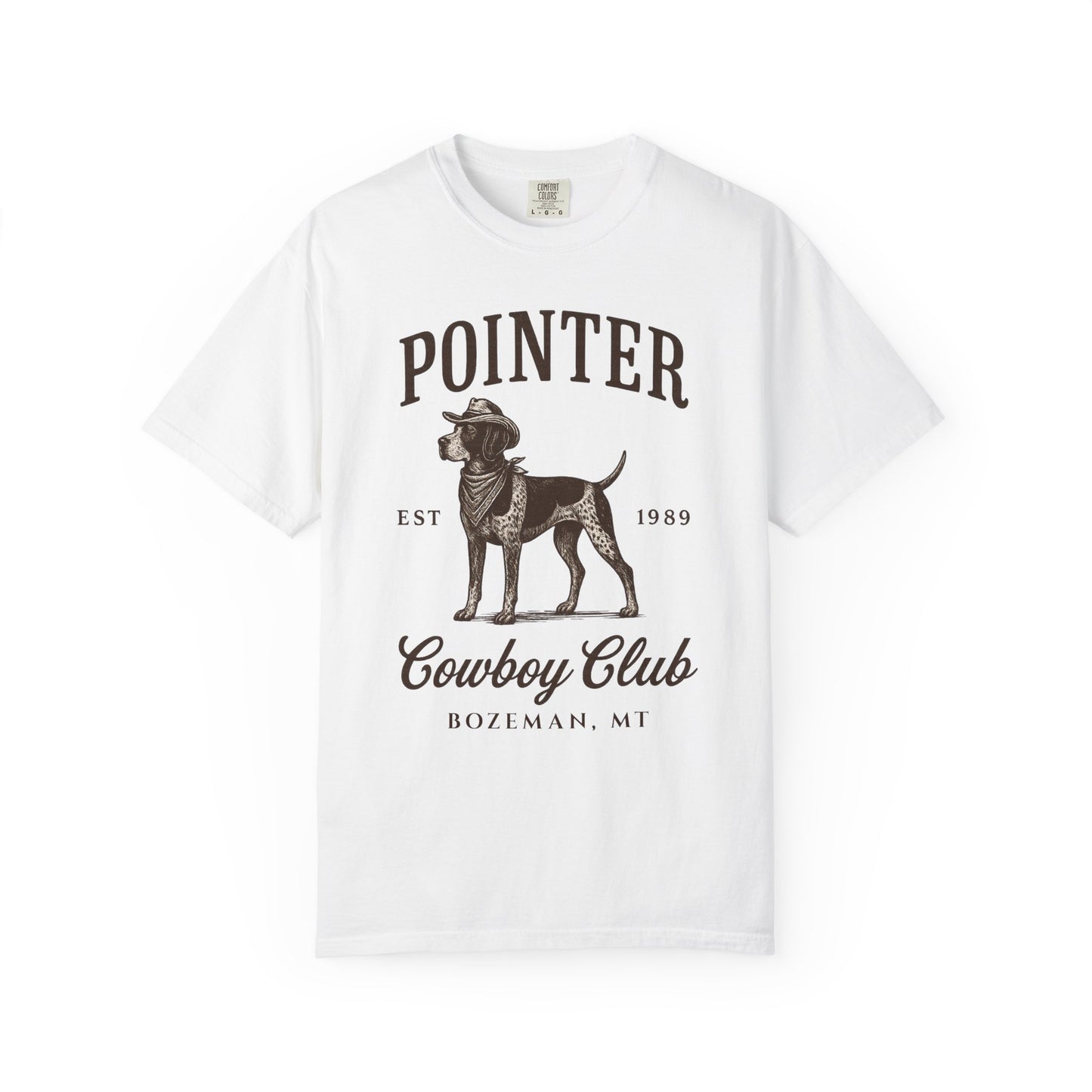 Pointer Cowboy Club Tee – Bozeman, MT