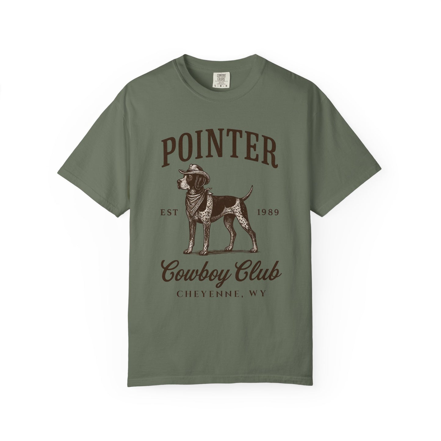 Pointer Cowboy Club Tee – Cheyenne, WY
