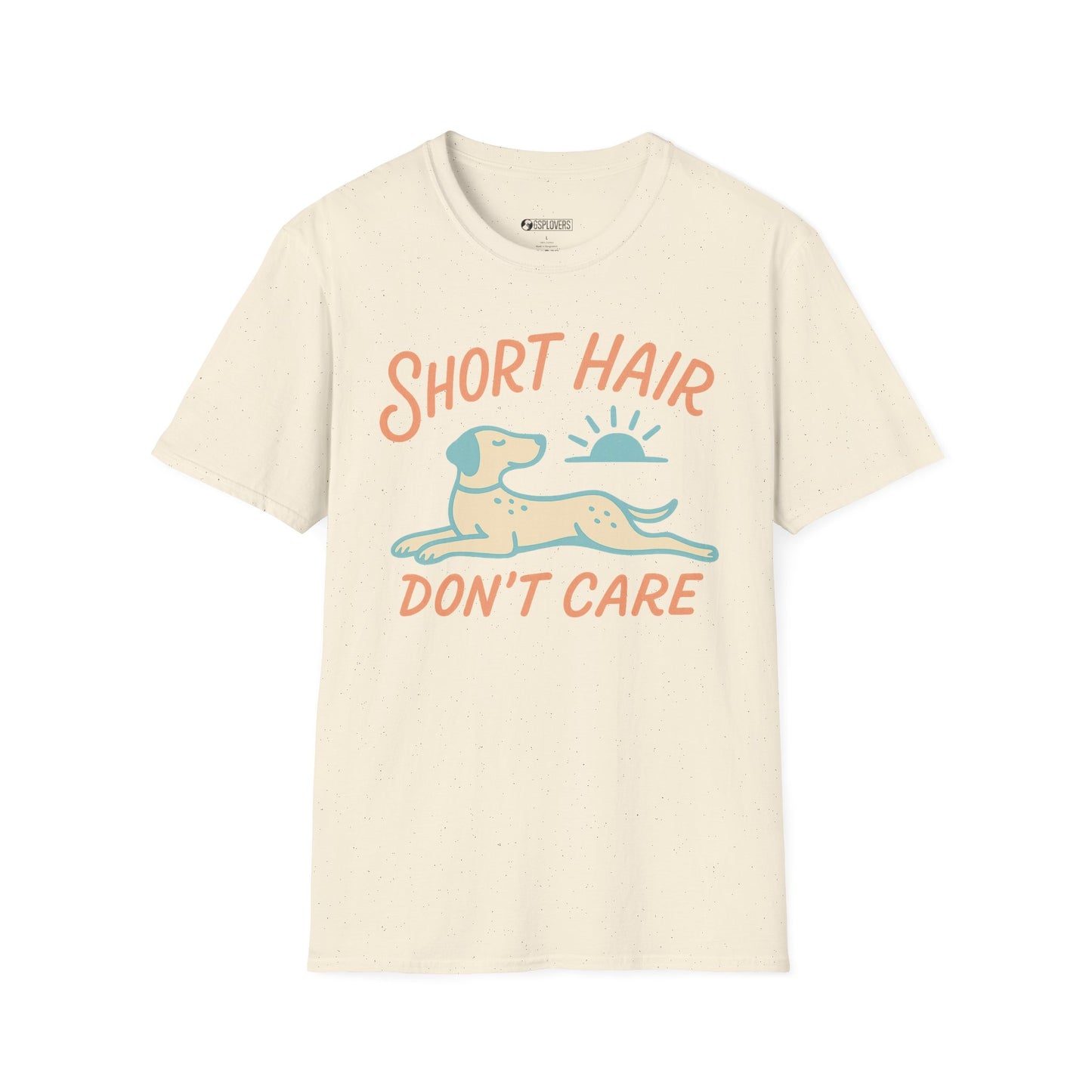 Short Hair Don't Care Tee