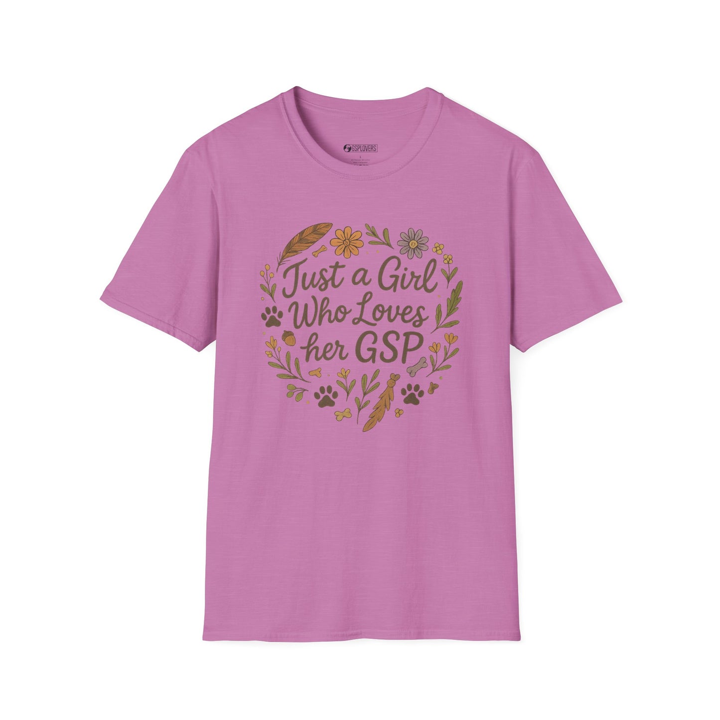 Just a Girl Who Loves Her GSP T-Shirt