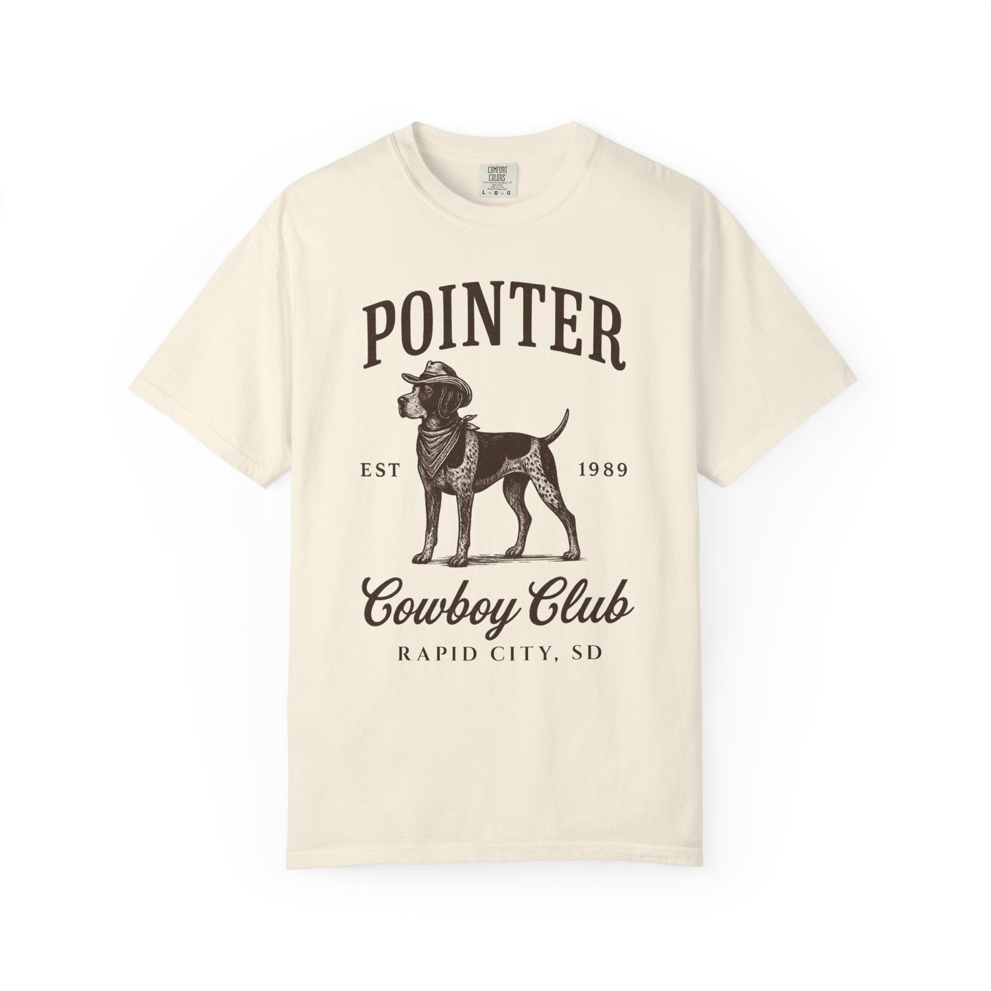 Pointer Cowboy Club Tee – Rapid City, SD