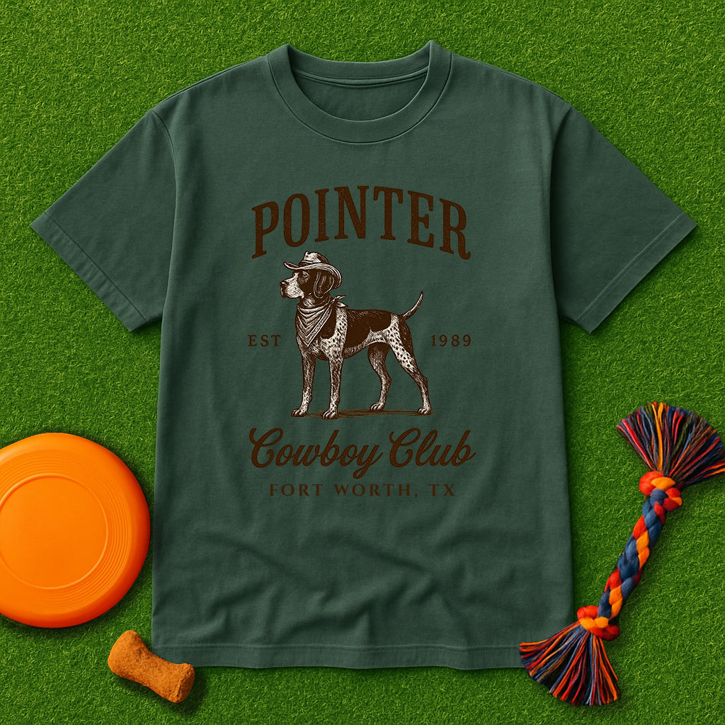 Pointer Cowboy Club Tee – Fort Worth, TX