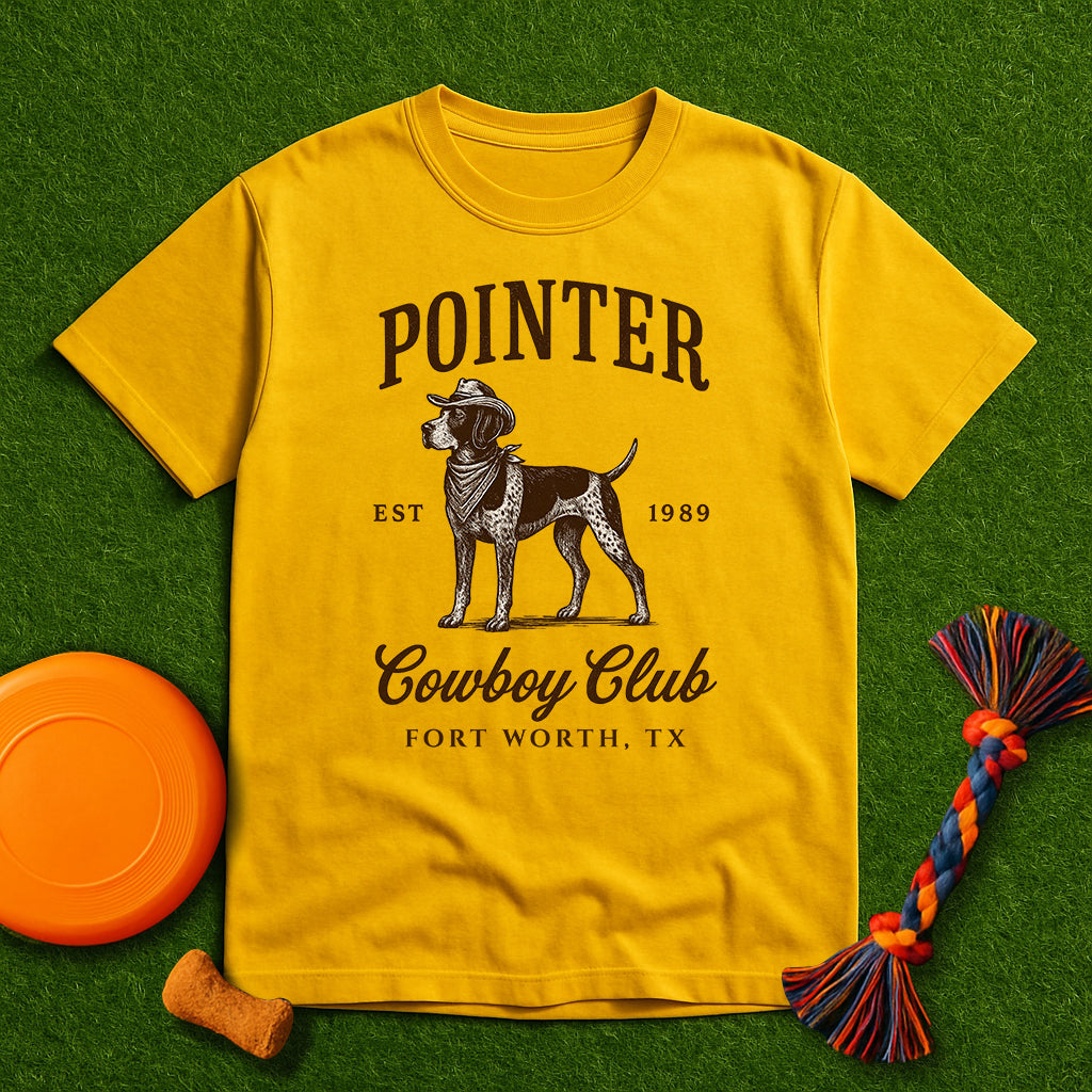 Pointer Cowboy Club Tee – Fort Worth, TX