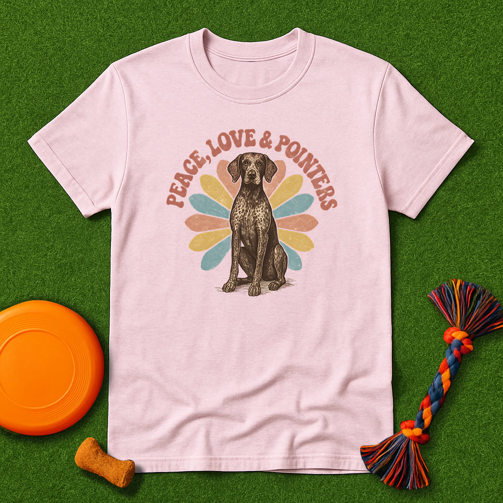 Peace, Love & Pointers T-Shirt