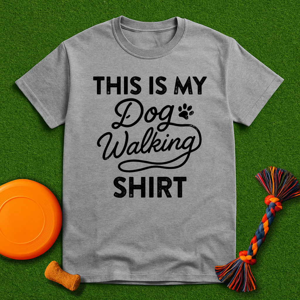 The Official Dog Walking T-Shirt