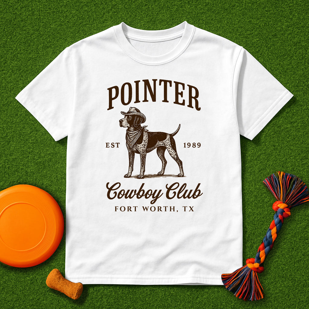 Pointer Cowboy Club Tee – Fort Worth, TX
