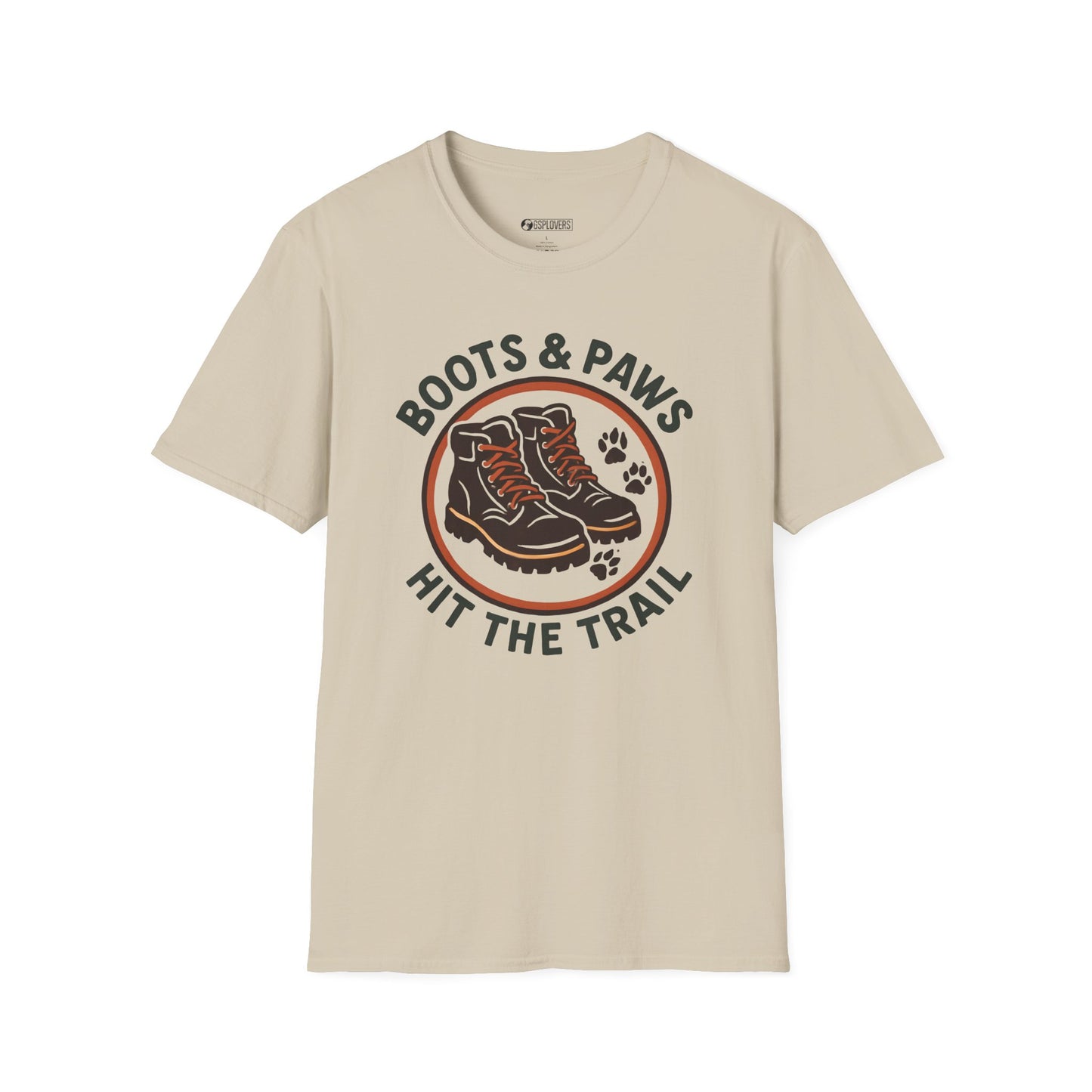 Boots & Paws Hit the Trail T-Shirt