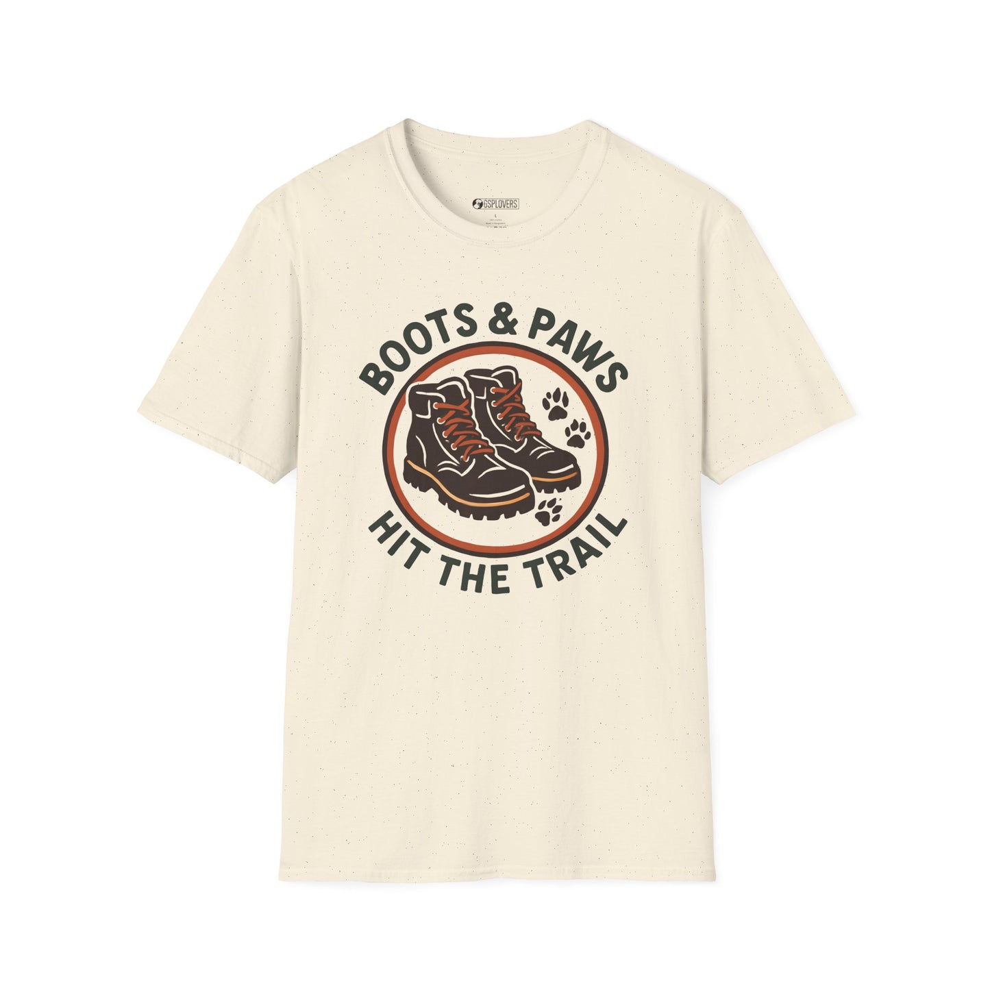 Boots & Paws Hit the Trail T-Shirt