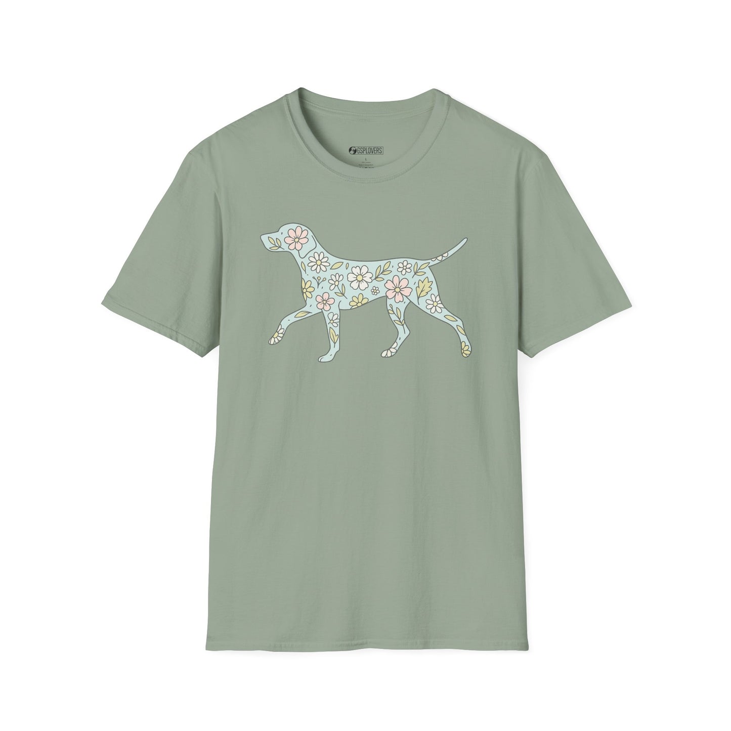 Floral GSP Silhouette T-Shirt
