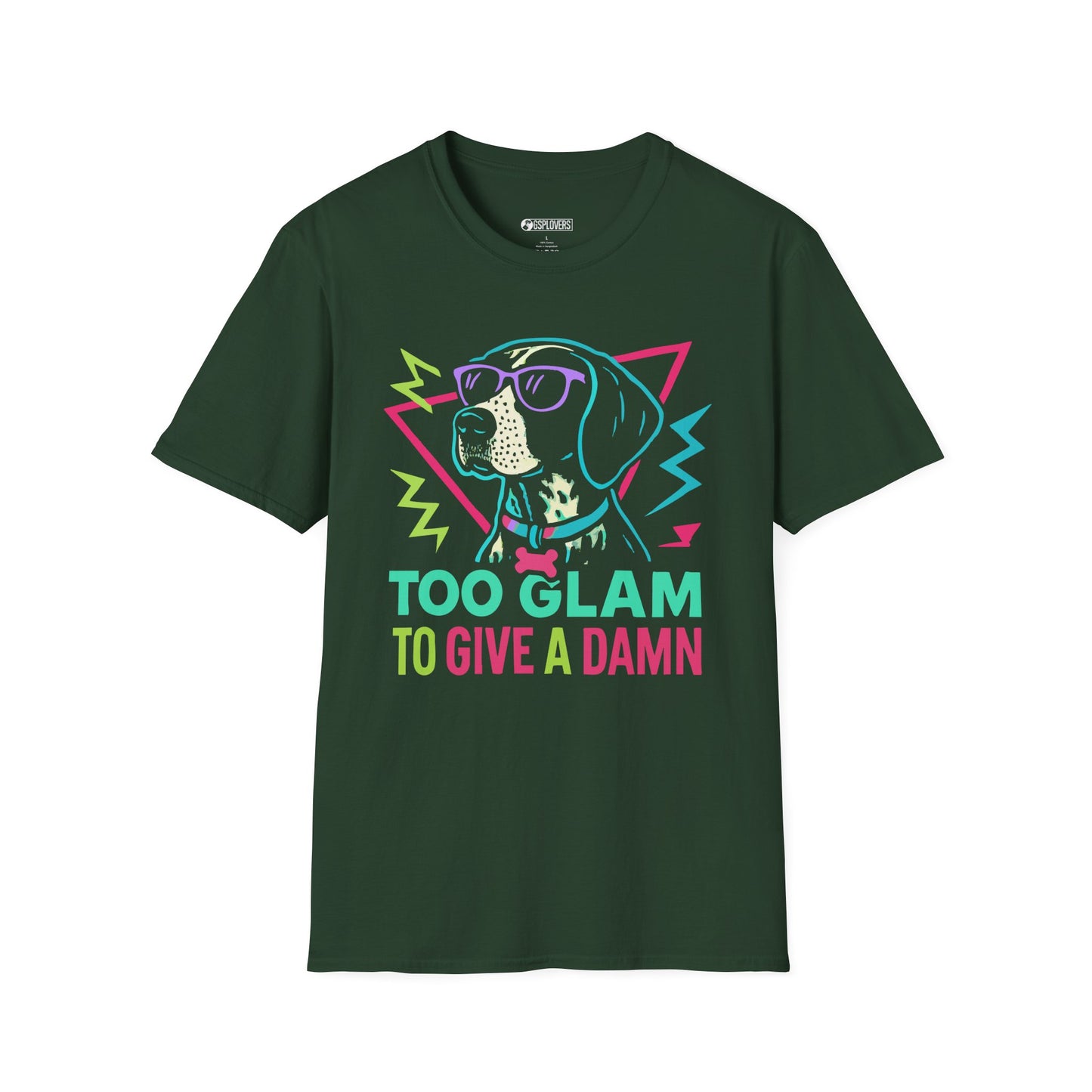 Too Glam to Give a Damn Tee