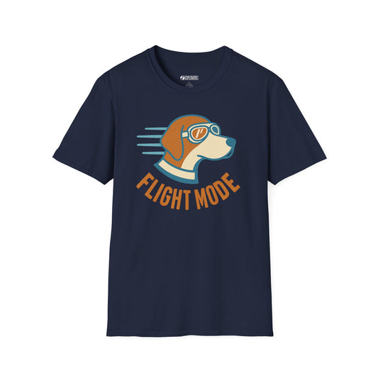 Dog Lover's Flight Mode T-Shirt