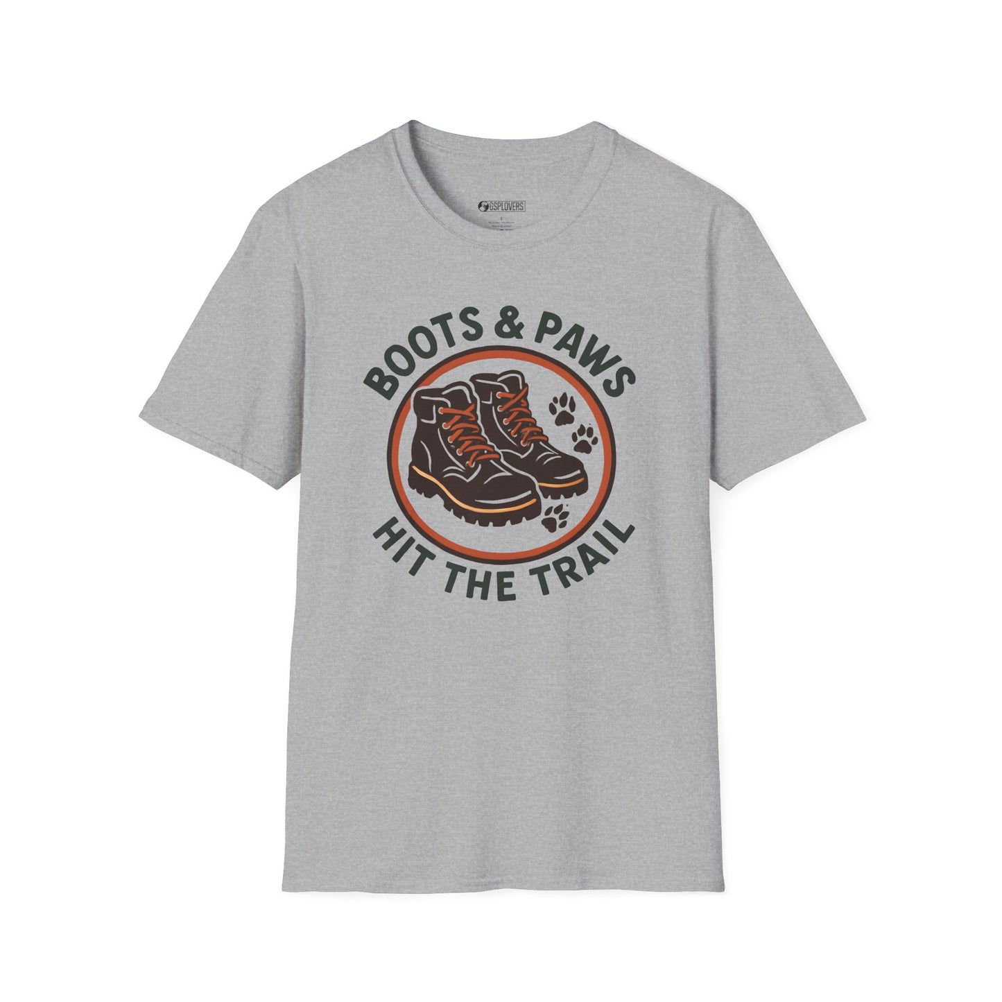 Boots & Paws Hit the Trail T-Shirt
