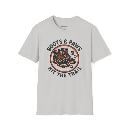 Boots & Paws Hit the Trail T-Shirt