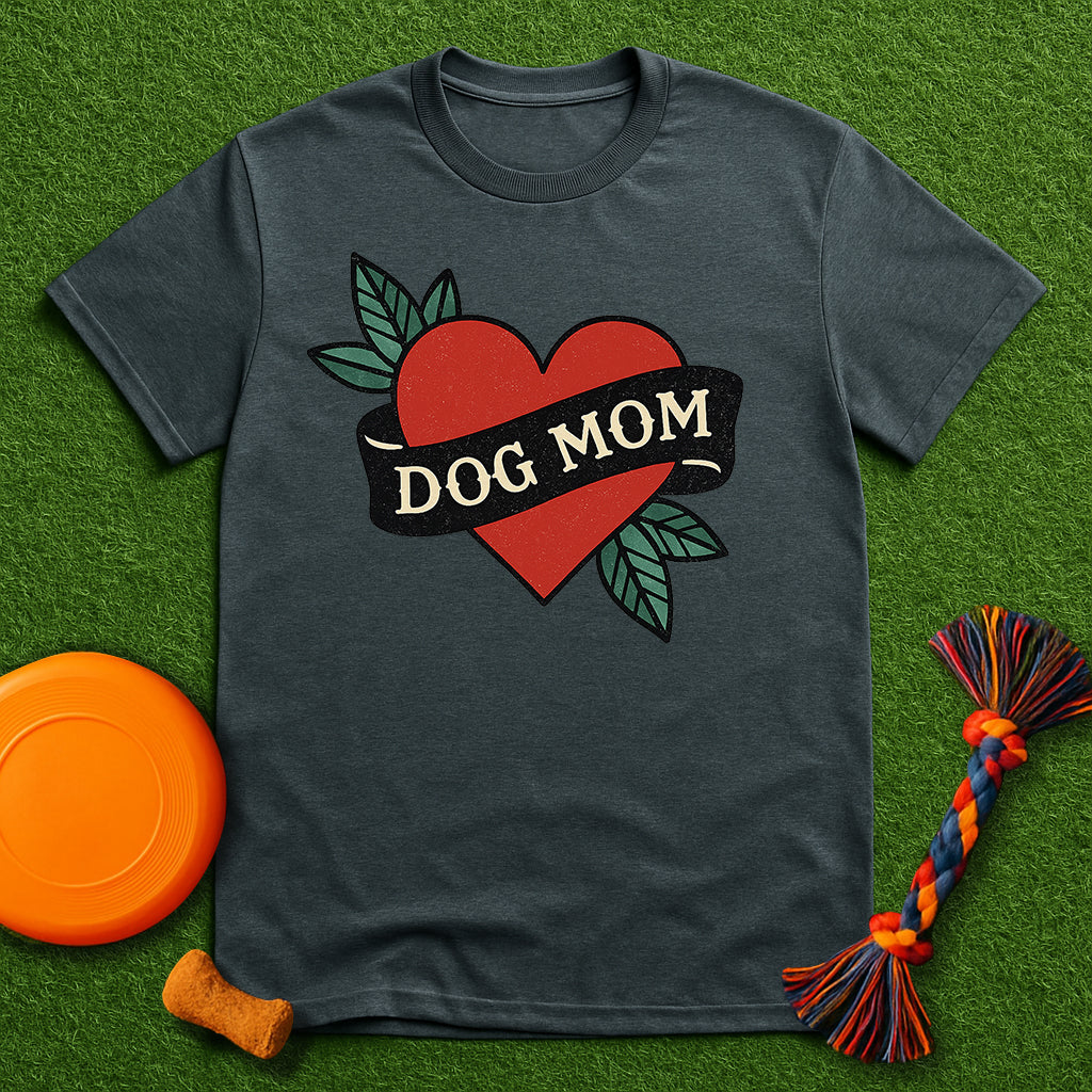 Dog Mom Heart GSP T-Shirt