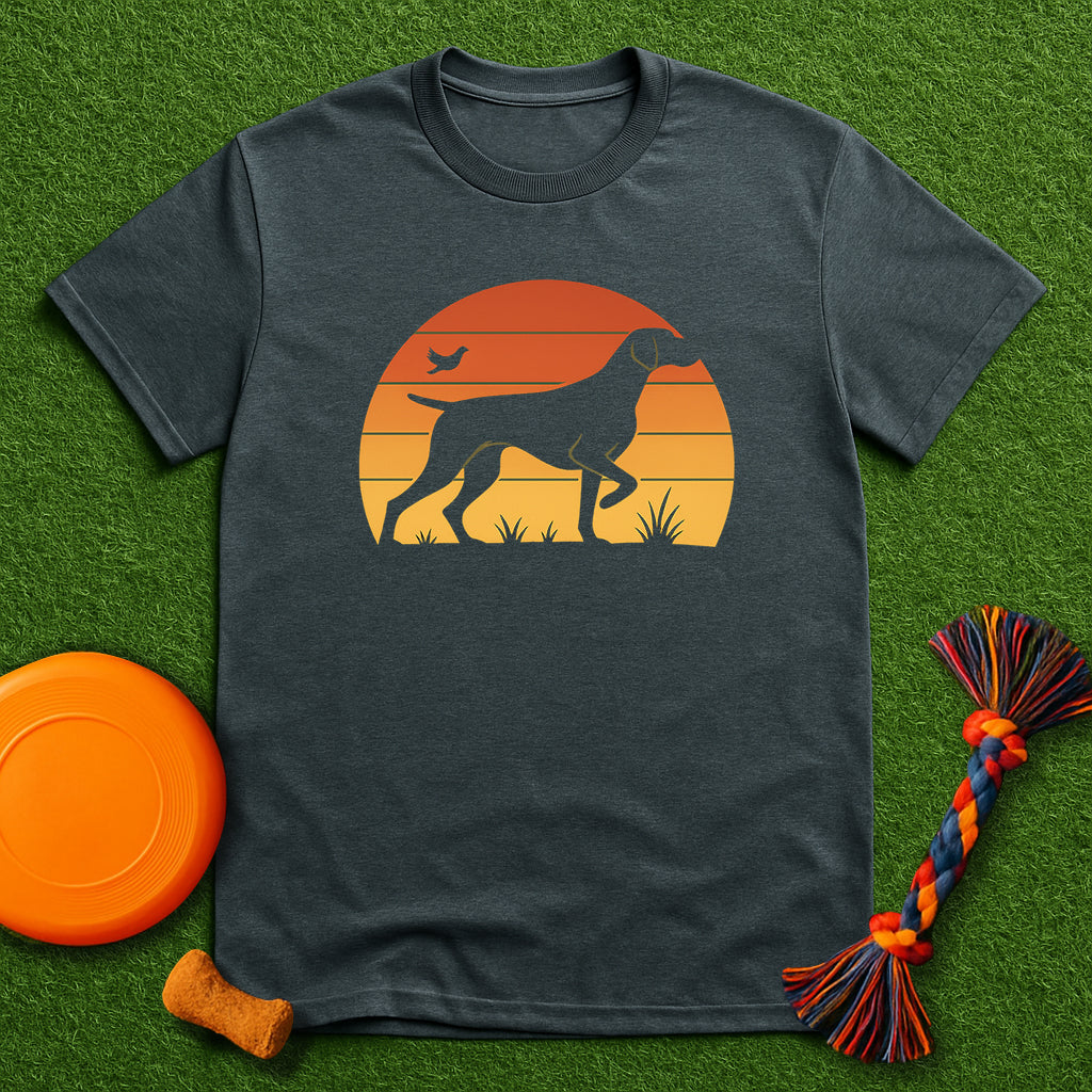 Retro Dog Silhouette T-Shirt