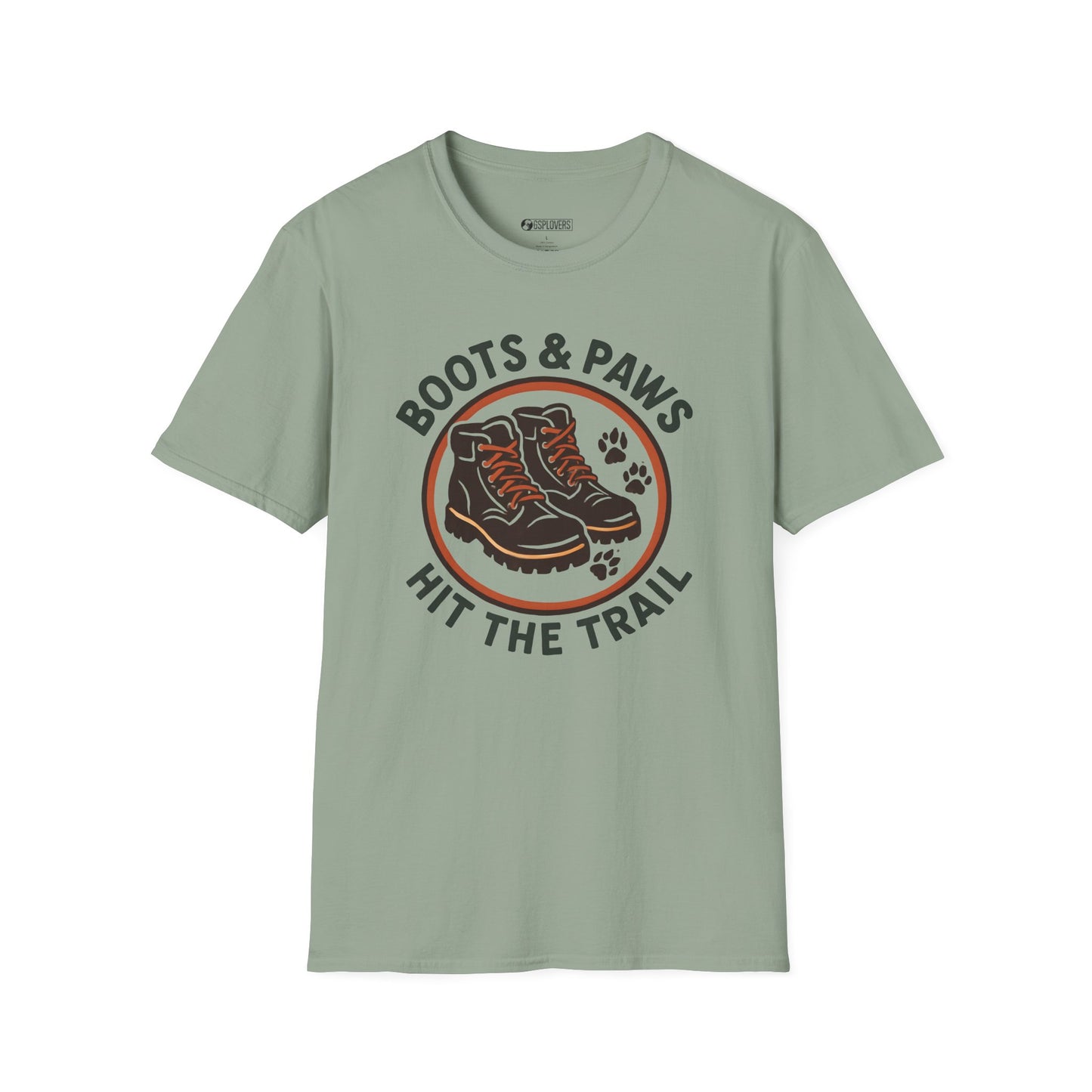 Boots & Paws Hit the Trail T-Shirt