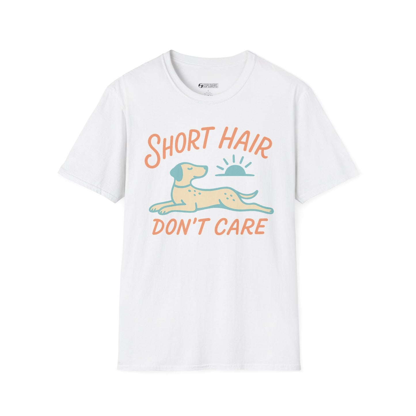 Short Hair Don't Care Tee