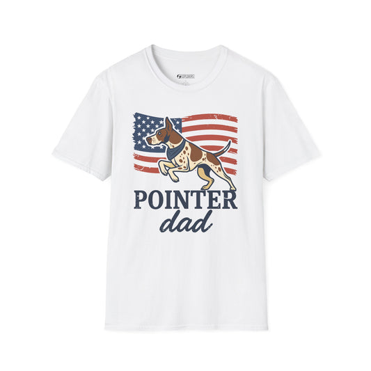 Patriotic Dog Dad T-Shirt