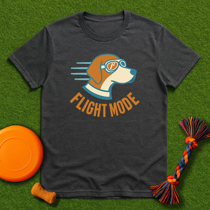 Dog Lover's Flight Mode T-Shirt