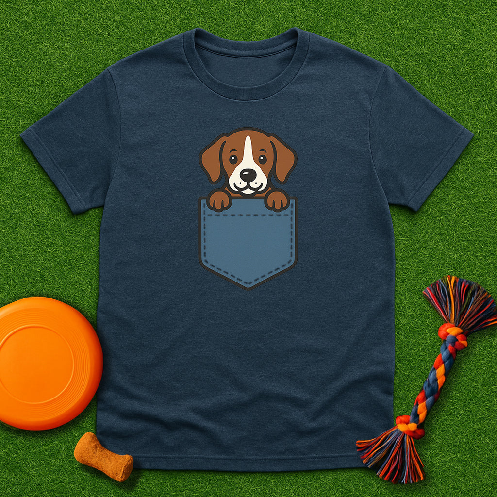 Cute Pocket Puppy T-Shirt