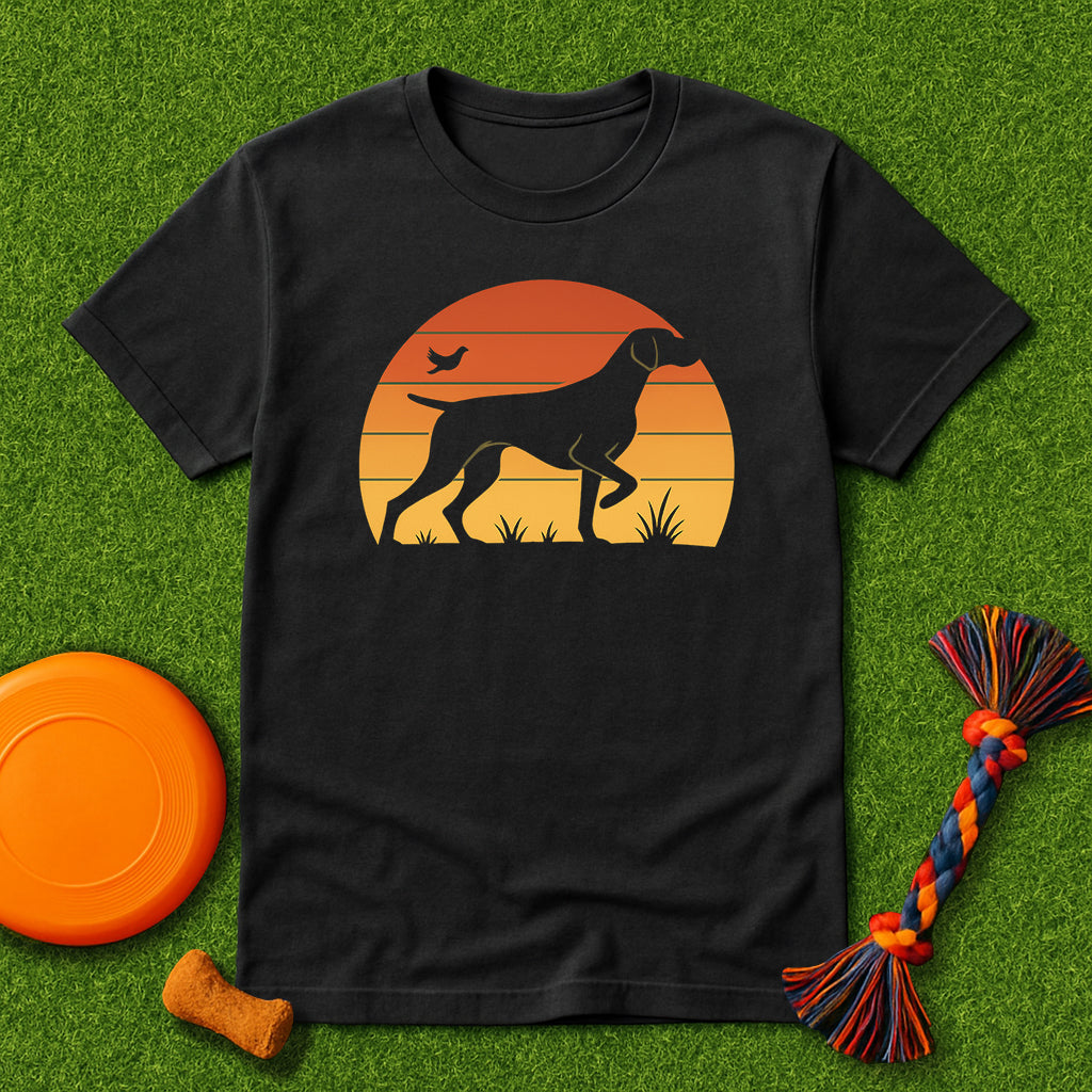 Retro Dog Silhouette T-Shirt
