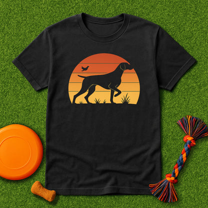 Retro Dog Silhouette T-Shirt
