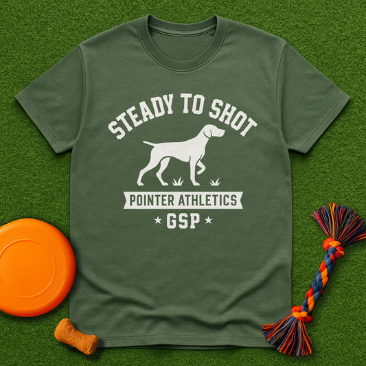 Steady to Shot Graphic T-Shirt