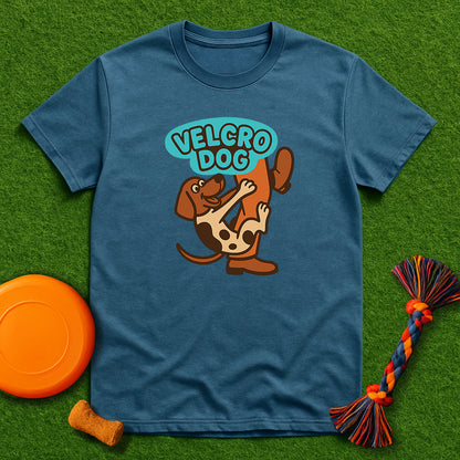 Velcro Dog Graphic T-Shirt