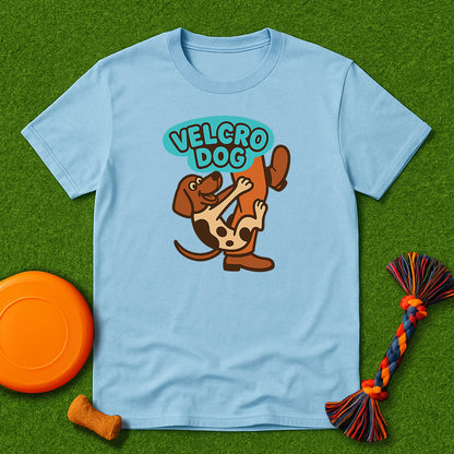 Velcro Dog Graphic T-Shirt