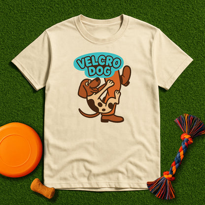 Velcro Dog Graphic T-Shirt