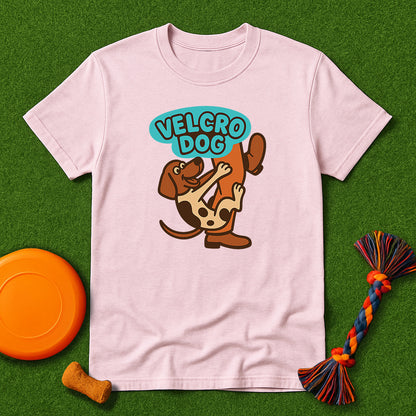 Velcro Dog Graphic T-Shirt