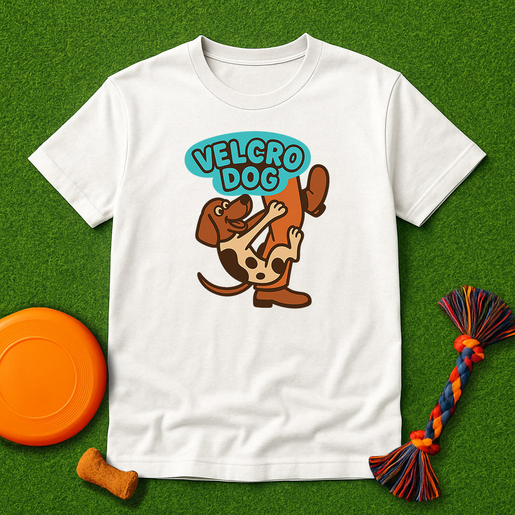 Velcro Dog Graphic T-Shirt