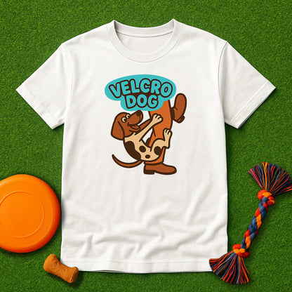Velcro Dog Graphic T-Shirt