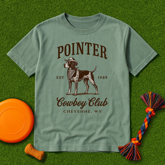 Pointer Cowboy Club Tee – Cheyenne, WY