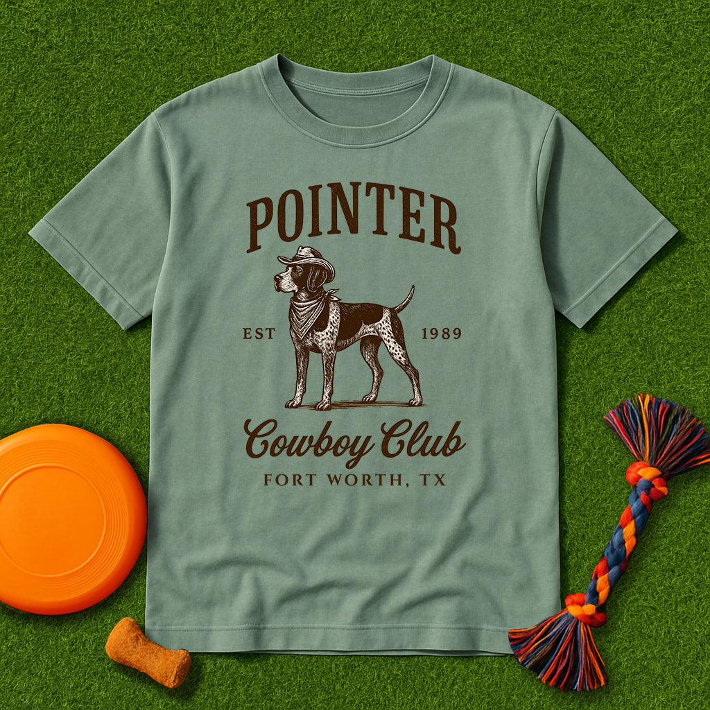 Pointer Cowboy Club Tee – Fort Worth, TX