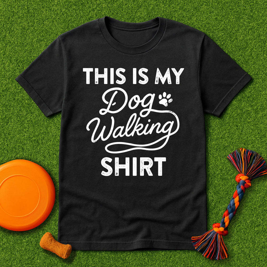 The Official Dog Walking T-Shirt