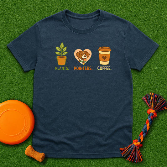 Plants Pointers Coffee T-Shirt