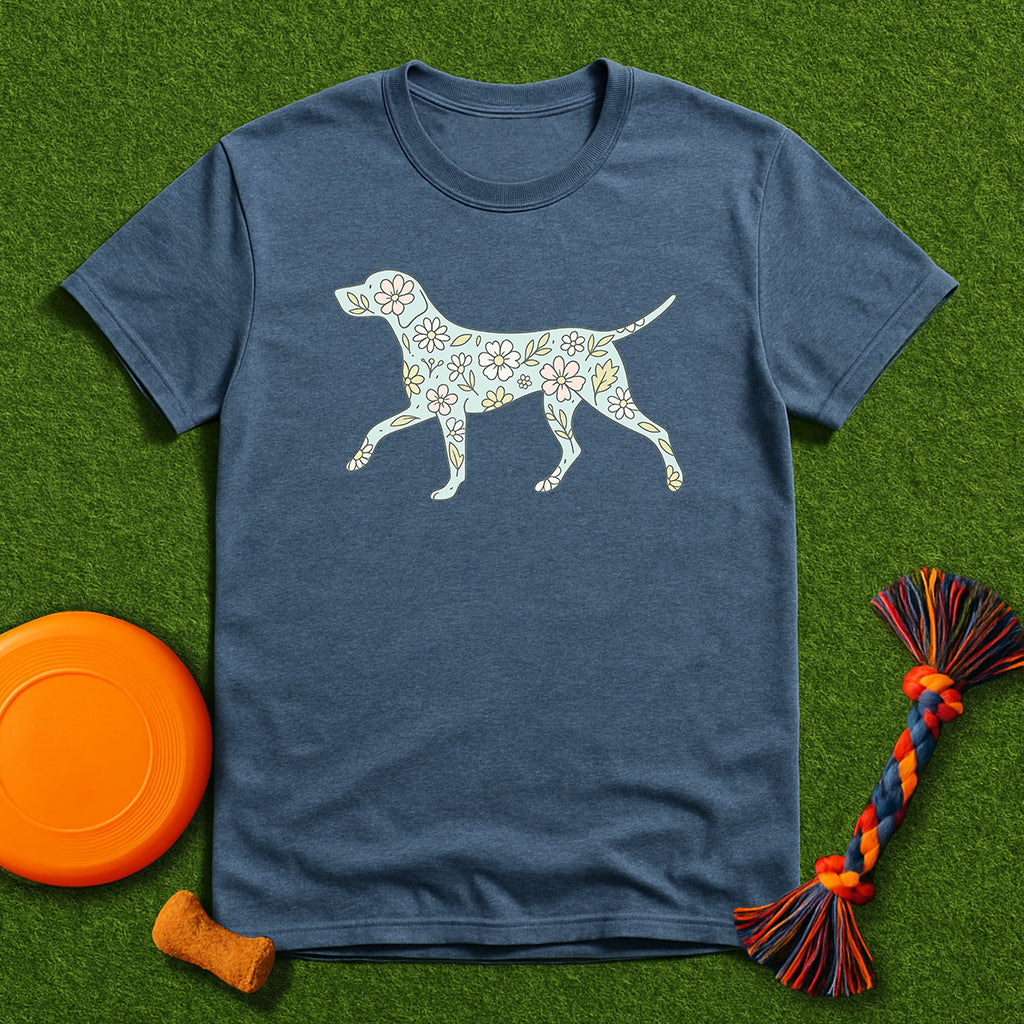 Floral GSP Silhouette T-Shirt