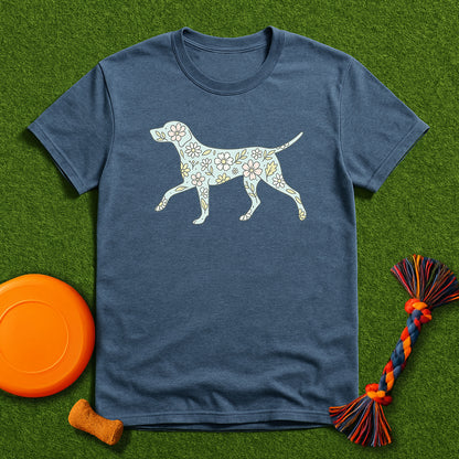 Floral GSP Silhouette T-Shirt